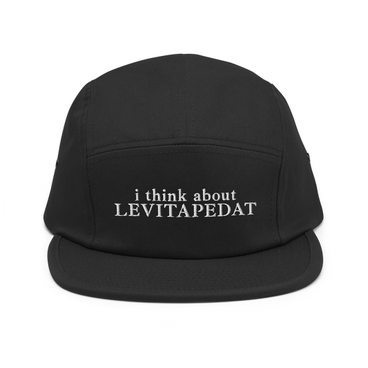 i think about LeviTapeDat — Five Panel Cap