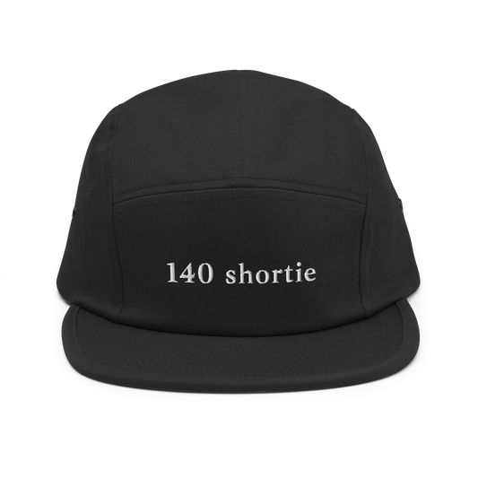 140 shortie - Five Panel Cap