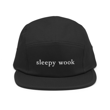sleepy wook - Five Panel Cap