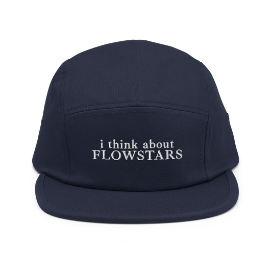 i think about Flowstars — Five Panel Cap