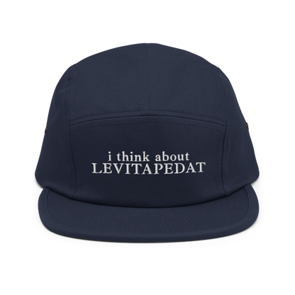 i think about LeviTapeDat — Five Panel Cap