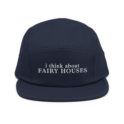 i think about Fairy Houses — Five Panel Cap