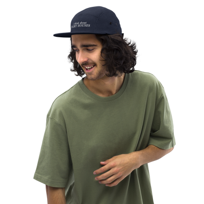 i think about Fairy Houses — Five Panel Cap
