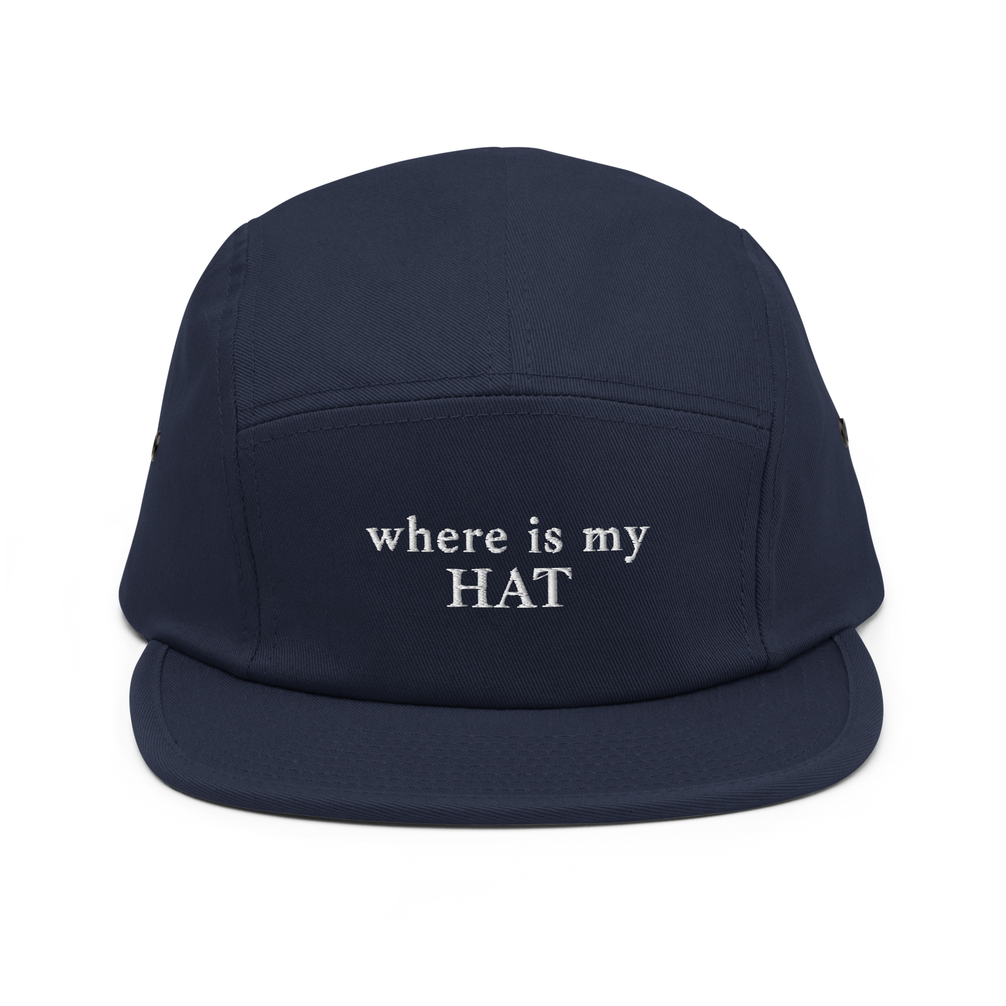 where is my Hat - Five Panel Cap