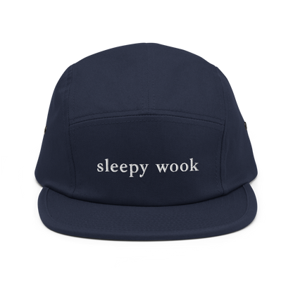 sleepy wook - Five Panel Cap