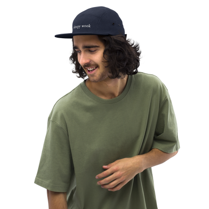 sleepy wook - Five Panel Cap