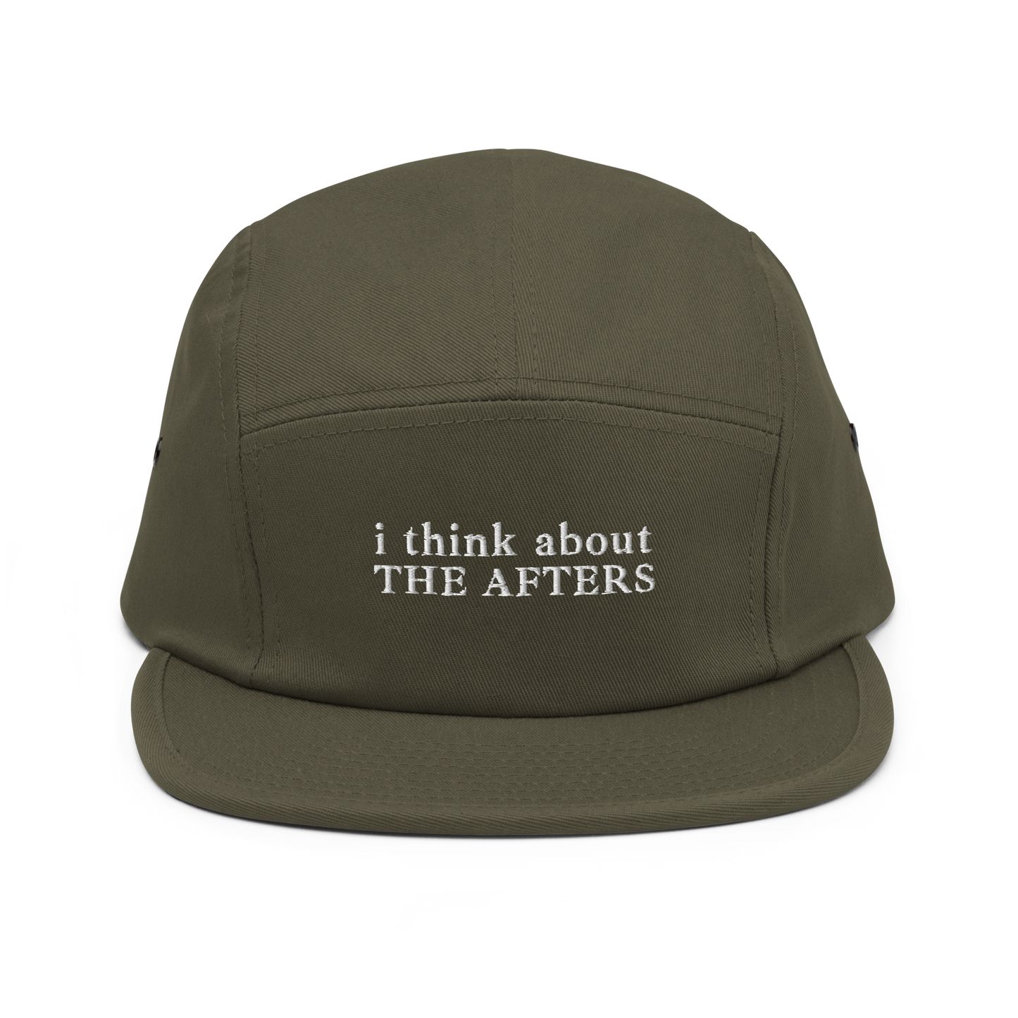 i think about The Afters - Five Panel Cap