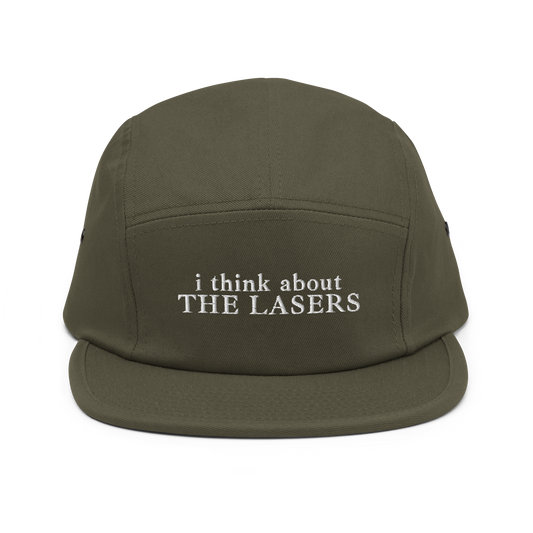 i think about The Lasers - Five Panel Cap