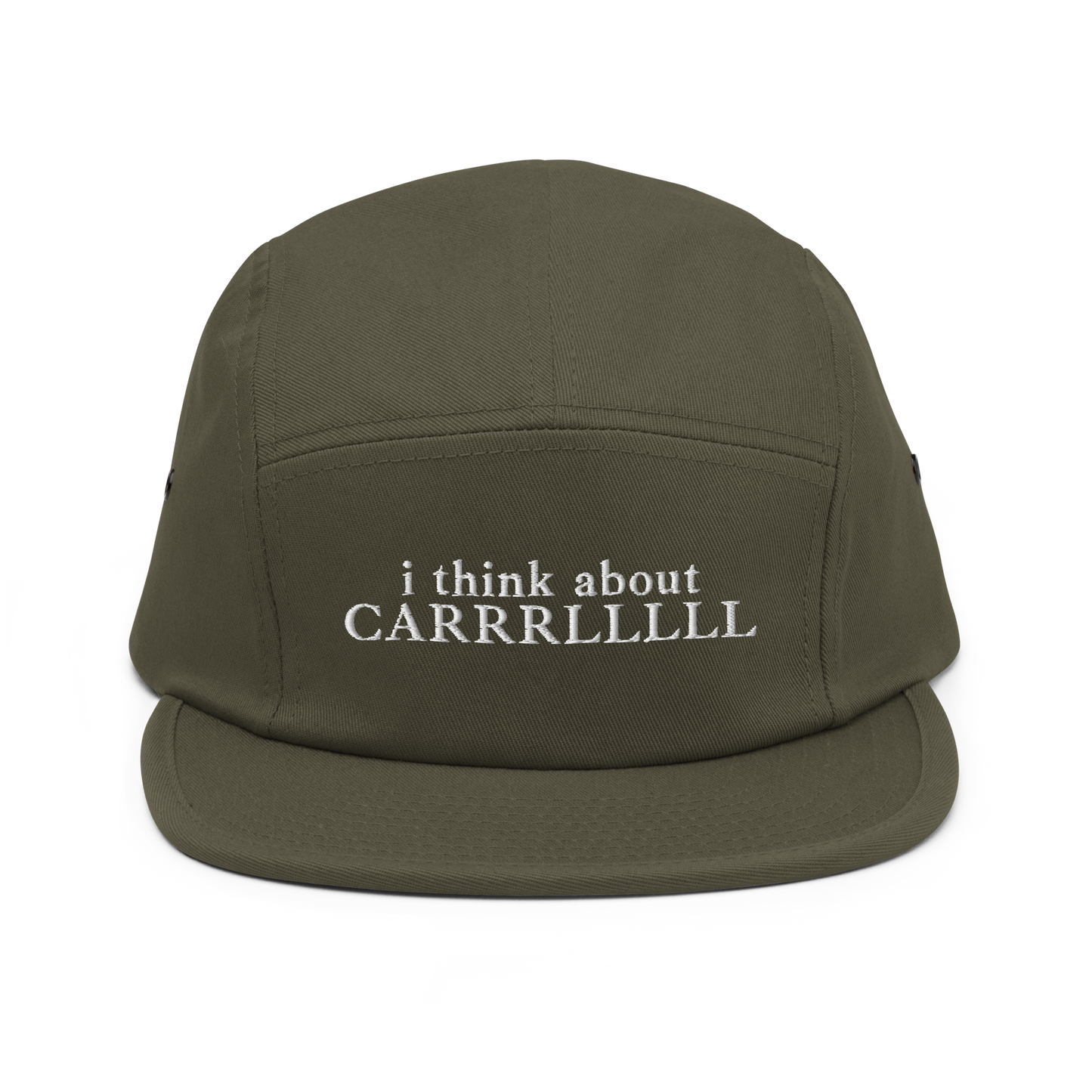 i think about Carl — Five Panel Cap
